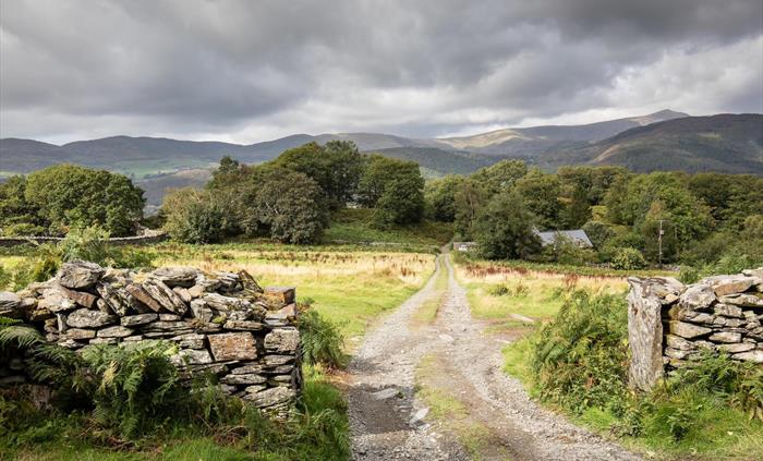 Access to Mawddach Trail from holiday accommodation